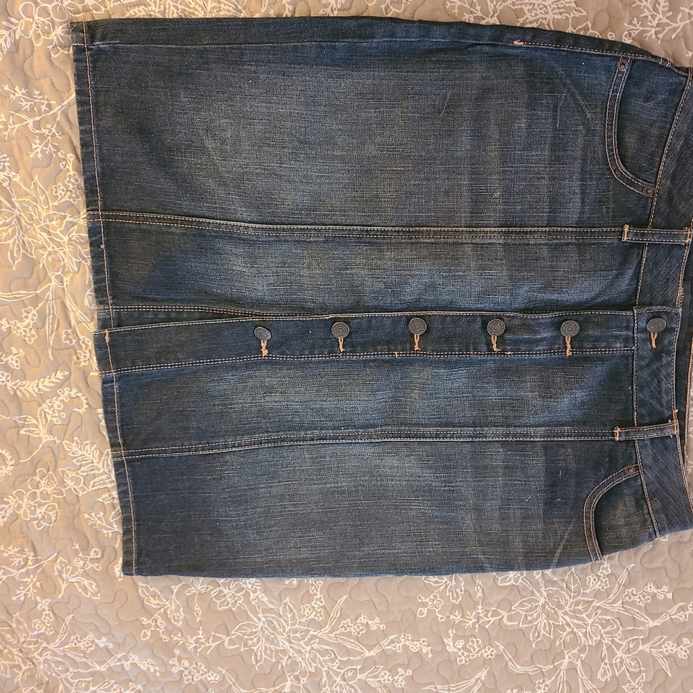 Banana Republic denim skirt